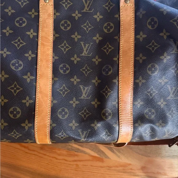 Louis Vuitton Monogram Brown and Tan Duffel Bag - Picture 10 of 16